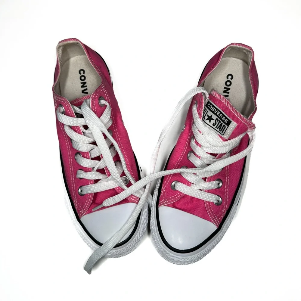 Converse | Pink Low-Top Sneakers | 7 - Picture 1 of 8